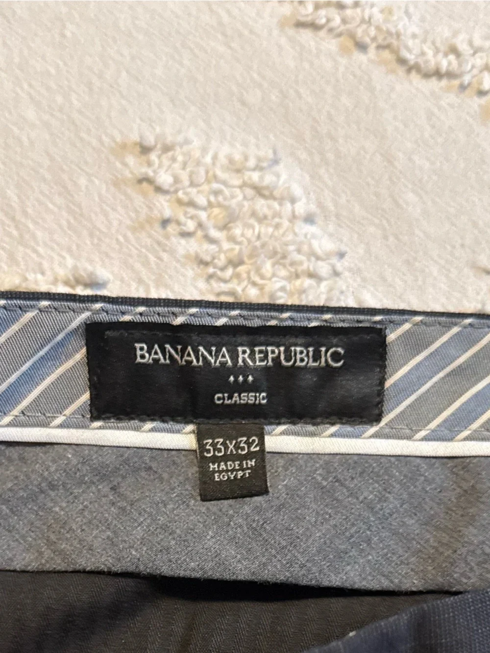 Banana Republic Dark Navy Men's Dress Pants
